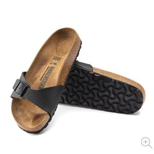 birkenstock madrid cowhide zebra